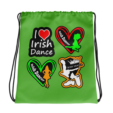 Irish Dancer Drawstring bag - Free P&P Worldwide