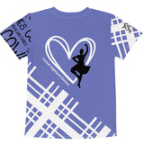 Cowal Games Kids crew neck t-shirt - Quote by LorNa David Gillan - FREE p&p