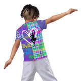 COWAL HIGHLAND DANCE KIDS CREW NECK T-SHIRT - FREE p&p Worldwide