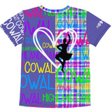 COWAL HIGHLAND DANCE KIDS CREW NECK T-SHIRT - FREE p&p Worldwide