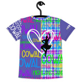 COWAL HIGHLAND DANCE KIDS CREW NECK T-SHIRT - FREE p&p Worldwide