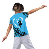 Kids crew neck t-shirt - Quote by Claire Sharples - FREE p&p Worldwide