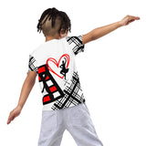 Highland Dancer Kids crew neck t-shirt - FREE p&p Worldwide