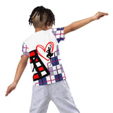 Highland Dancer Kids crew neck t-shirt - FREE p&p Worldwide
