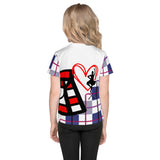 Highland Dancer Kids crew neck t-shirt - FREE p&p Worldwide