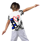 Tartan Kids crew neck t-shirt