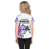 Tartan Kids crew neck t-shirt - FREE p&p Worldwide