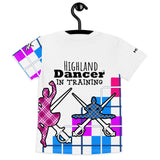 Tartan Kids crew neck t-shirt - FREE p&p Worldwide