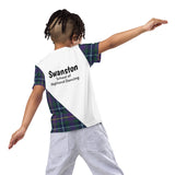 SWANSTON SCHOOL OF HIGHLAND DANCE Kids crew neck t - Free p&p