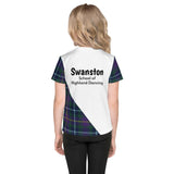 SWANSTON SCHOOL OF HIGHLAND DANCE Kids crew neck t - Free p&p