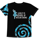 LESLEY'S SCHOOL OF HIGHLAND DANCING Kids crew neck t - Free p&p