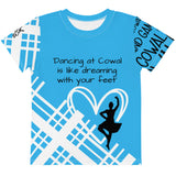 Cowal Games Kids crew neck t-shirt - Quote by Dawn McDonald - FREE p&p