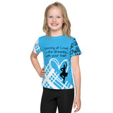 Cowal Games Kids crew neck t-shirt - Quote by Dawn McDonald - FREE p&p