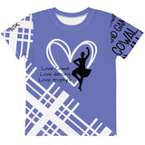 Cowal Games Kids crew neck t-shirt - Quote by LorNa David Gillan - FREE p&p