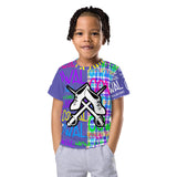 COWAL HIGHLAND DANCE KIDS CREW NECK T-SHIRT - FREE p&p Worldwide
