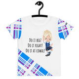 Cowal Games Kids crew neck t-shirt - Quote Lynette Murray - FREE p&p