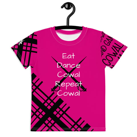Cowal Games Kids crew neck t-shirt - Quote by Maria Lamberton - FREE p&p