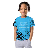 Kids crew neck t-shirt - Quote by Claire Sharples - FREE p&p Worldwide