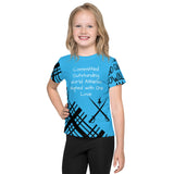 Kids crew neck t-shirt - Quote by Claire Sharples - FREE p&p Worldwide