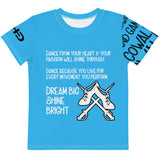 Cowal Games Kids crew neck t - Quote by Nicola Robertson - FREE p&p