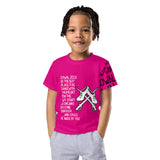 Cowal Games Kids crew neck t-shirt - Quote by Linda Shields - FREE p&p