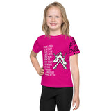 Cowal Games Kids crew neck t-shirt - Quote by Linda Shields - FREE p&p