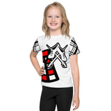Highland Dancer Kids crew neck t-shirt - FREE p&p Worldwide