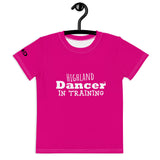 Highland Dancer - Dancer in Training™ Kids crew neck t-shirt - FREE p&p Worldwide