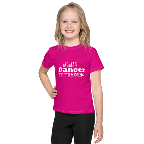 Highland Dancer - Dancer in Training™ Kids crew neck t-shirt - FREE p&p Worldwide