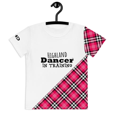Dancer in Training Kids crew neck t-shirt