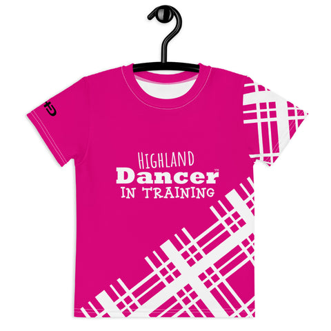 Dancer in Training Kids crew neck t-shirt