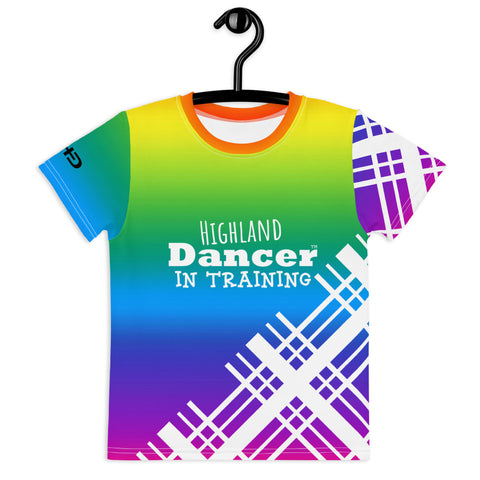 Dancer in Training Kids crew neck t-shirt