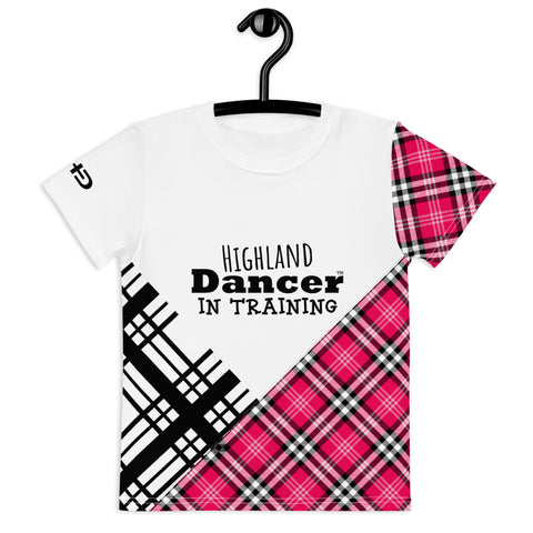 Dancer in Training Kids crew neck t-shirt