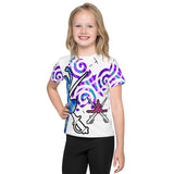 Tartan Kids crew neck t-shirt - FREE p&p Worldwide