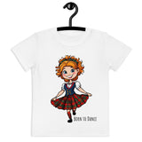 Highland Dancer Kids crew neck t-shirt - FREE p&p Worldwide