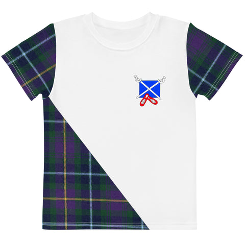 SWANSTON SCHOOL OF HIGHLAND DANCE Kids crew neck t - Free p&p