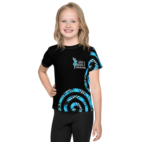 LESLEY'S SCHOOL OF HIGHLAND DANCING Kids crew neck t - Free p&p