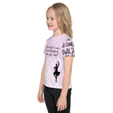 Cowal Games Kids crew neck t-shirt - Quote by Dawn McDonald - FREE p&p
