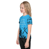 Kids crew neck t-shirt - Quote by Claire Sharples - FREE p&p Worldwide