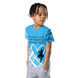 Cowal Games Kids crew neck t-shirt - Quote by Dawn McDonald - FREE p&p