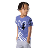 Cowal Games Kids crew neck t-shirt - Quote by LorNa David Gillan - FREE p&p