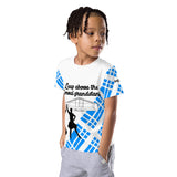 Cowal Games Kids crew neck t-shirt - Quote by Ciardha Baxter - FREE p&p