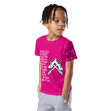 Cowal Games Kids crew neck t-shirt - Quote by Linda Shields - FREE p&p