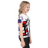 Highland Dancer Kids crew neck t-shirt - FREE p&p Worldwide