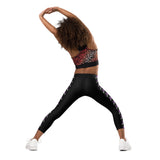Kid's Highland Dancer Leggings with Turnout design on inner leg - FREE P&P WORLDWIDE