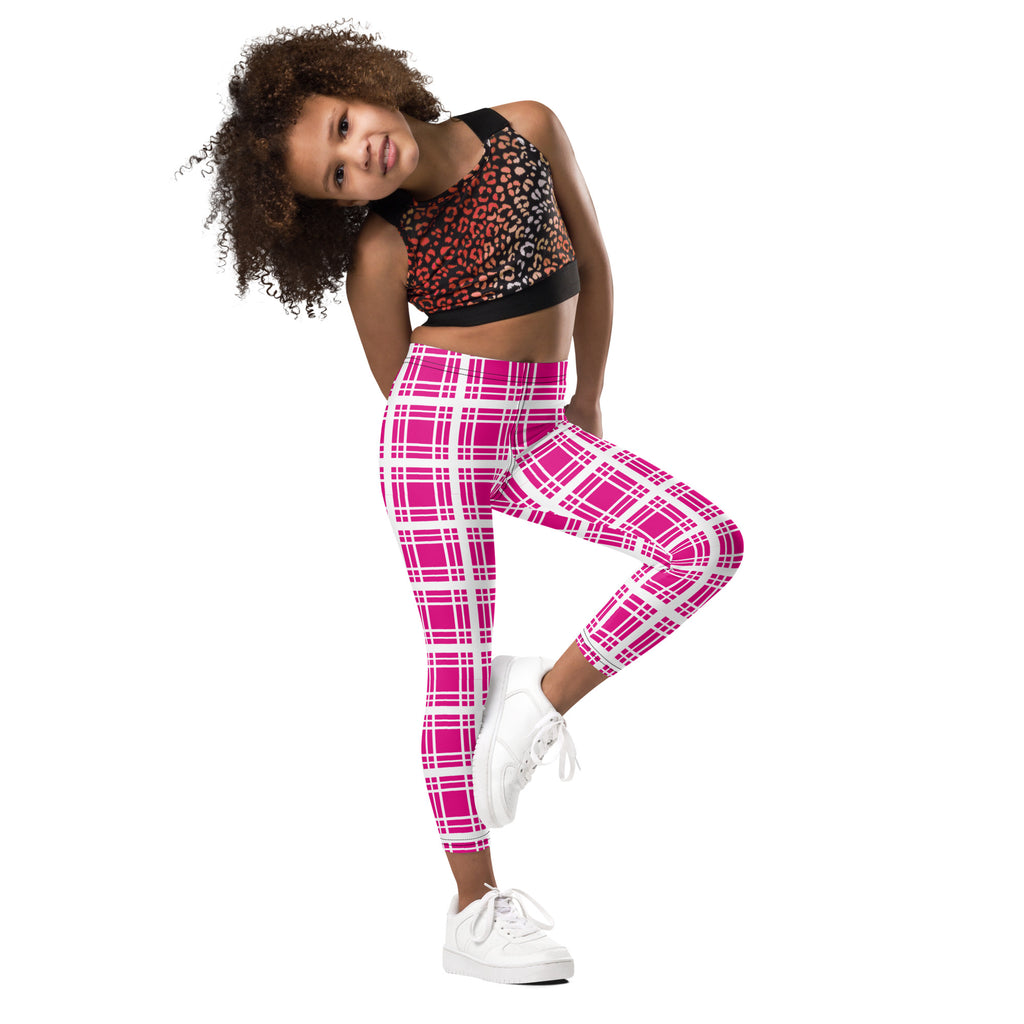 Tartan Kid s Leggings Free P P worldwide