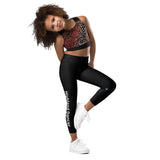 Kid's Highland Dancer Leggings with Turnout design on inner leg - FREE P&P WORLDWIDE