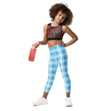 Tartan Kid's Leggings  - Free P&P worldwide