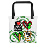 Irish Dancer Bag Tote Bag - Free p&p Worldwide