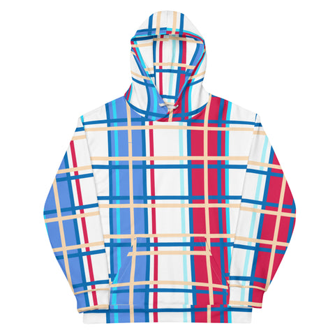 Modern Tartan Hoodie - Adult